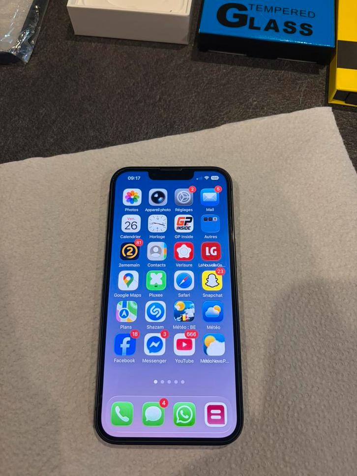 I phone 14 état neuf, Télécoms, Téléphonie mobile | Apple iPhone, Comme neuf, Enlèvement ou Envoi