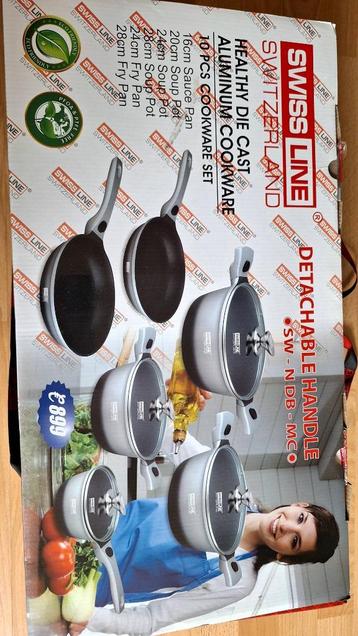 Kookpotten (NIEUW), Enlèvement, Neuf, Inox, Plaques à induction