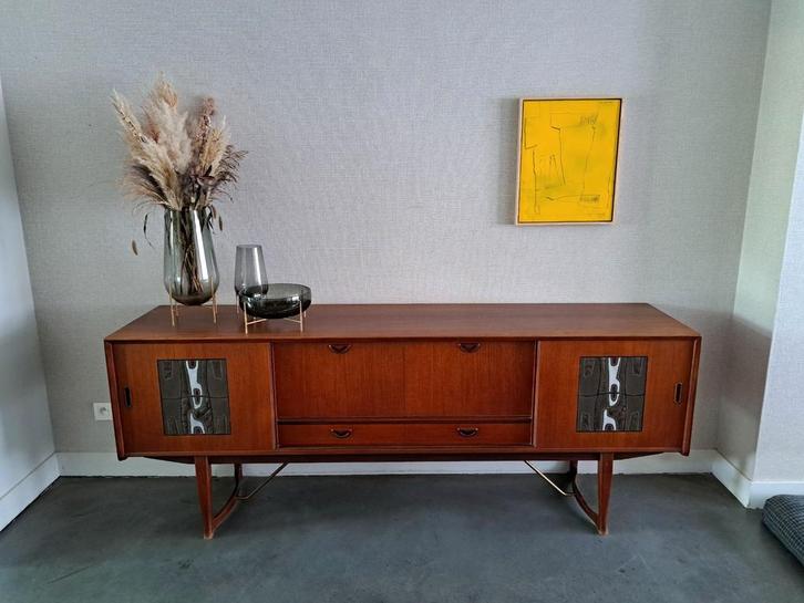 louis van Teeffelen voor Webe, dressoir combimeubel 108, Verzamelen, Retro, Ophalen
