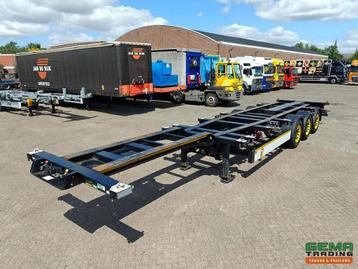 Kögel PORT 40 SIMPLEX 20 3-Assen SAF - Schijfremmen - 2x20FT beschikbaar voor biedingen