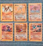 Pokémon 6 kaarten, Ophalen of Verzenden, Zo goed als nieuw