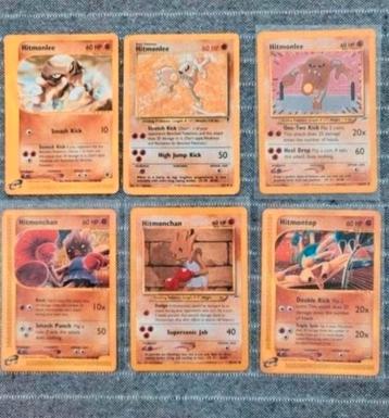Pokémon 6 kaarten  beschikbaar voor biedingen