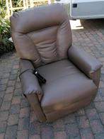 Elektrische relaxzetel, Gebruikt, Ophalen of Verzenden, Leer, 75 tot 100 cm