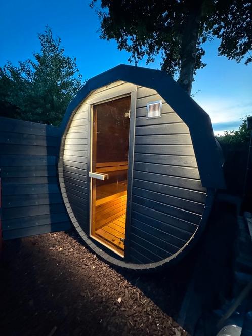 Sauna Barrel 3M Gratis Levering en Plaatsing, Sport en Fitness, Sauna, Nieuw, Ophalen of Verzenden
