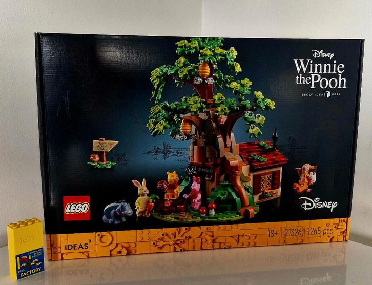 Lego 21326 Winnie de Poeh, Kinderen en Baby's, Speelgoed | Duplo en Lego, Nieuw, Lego, Complete set, Ophalen of Verzenden