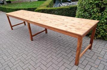 Vintage boerentafel XXL  beschikbaar voor biedingen