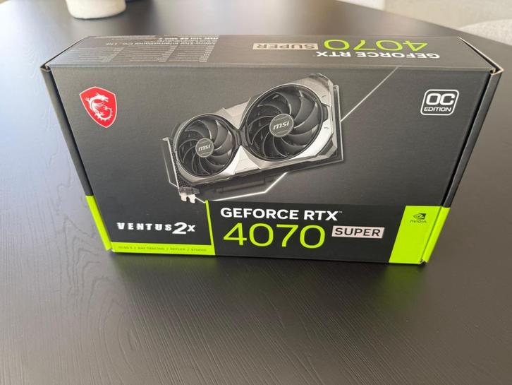 MSI GeForce RTX 4070 Super – Perfecte staat + garantie, Computers en Software, Videokaarten, Zo goed als nieuw, Nvidia, PCI-Express 4.0