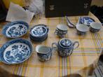 theeservies blauw, Ophalen