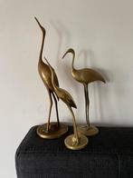 3 oiseaux vintage en laiton, Enlèvement ou Envoi