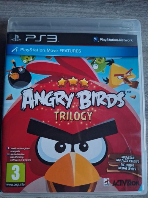 ⚫️️ PS3 Angry Birds Trilogy, Games en Spelcomputers, Games | Sony PlayStation 3, Zo goed als nieuw, Ophalen of Verzenden