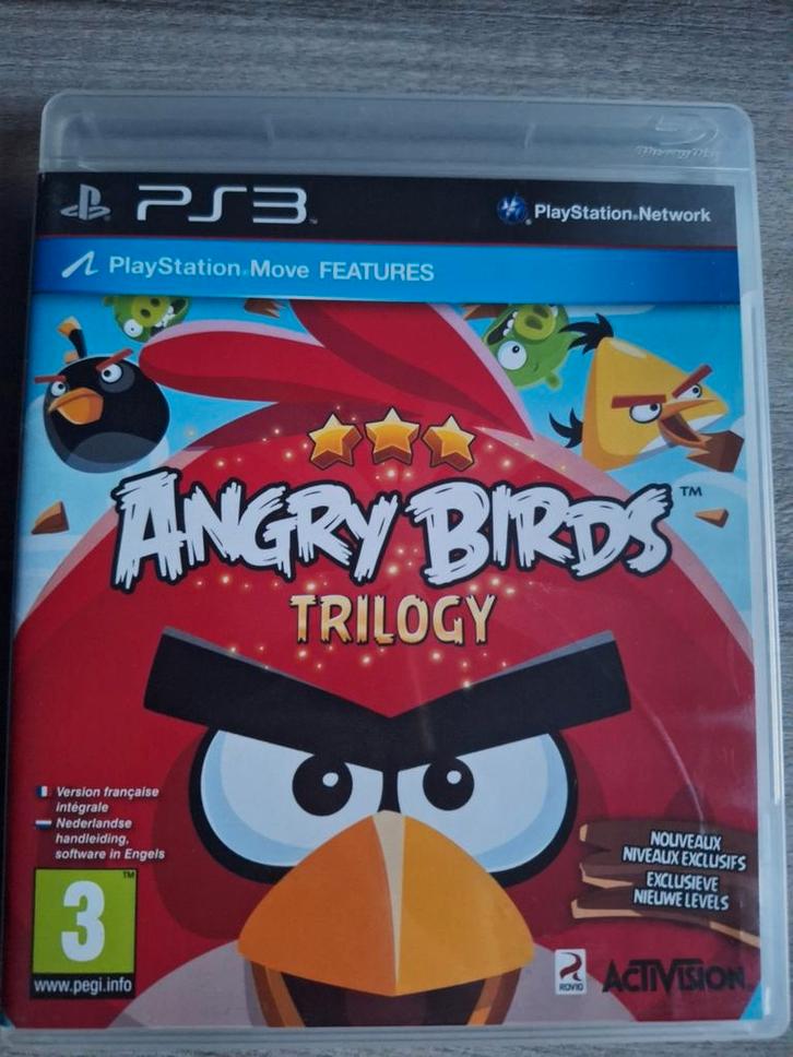 ⚫️️ PS3 Angry Birds Trilogy, Games en Spelcomputers, Games | Sony PlayStation 3, Zo goed als nieuw, Ophalen of Verzenden