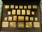 25 postzegels in de Belgische dynastie vermeil, Overig, Koninklijk huis, Ophalen of Verzenden