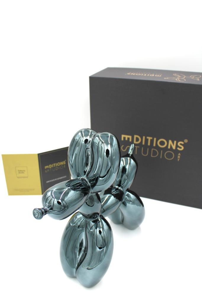 Jeff Koons (After) - Balloon Dog Graphite Black, Antiek en Kunst, Kunst | Designobjecten, Ophalen of Verzenden