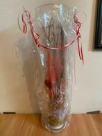 Vaas met decoratie, Ophalen, Overige kleuren, Nieuw, Glas