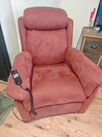 Elektrische relaxstoel, Huis en Inrichting, Fauteuils, Ophalen, Gebruikt, 75 tot 100 cm, Stof