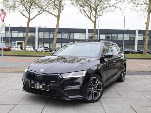 Skoda Octavia Combi RS iV 1.4 TSI PHEV 245PK Automaat 2021, Auto's, Skoda, Bedrijf, Octavia, Hybride Elektrisch/Benzine, Break