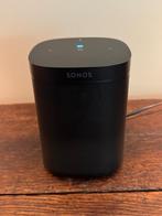 Sonos One Gen 2 in zwarte kleur, werkt perfect, Ophalen of Verzenden, Gebruikt, Sonos