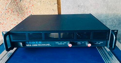 Audyn QSA-1200 professionele versterker, Muziek en Instrumenten, Versterkers | Bas en Gitaar, Gebruikt, 100 watt of meer, Ophalen