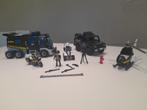 PLAYMOBIL POLICE et HELICO, Ophalen, Zo goed als nieuw, Complete set