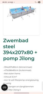 Zwembad, Ophalen, Gebruikt, 400 cm of meer, Rechthoekig