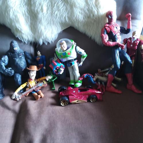 Superhelden, Iron Man, Spiderman, Spiderman, Batman, Su Figu, Kinderen en Baby's, Speelgoed | Actiefiguren, Gebruikt, Ophalen