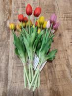 Lot de tulipes artificielles, ( 5 couleurs ), Verzenden, Nieuw