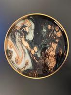 Dienblad met marlerefect in nieuwstaat, Ophalen of Verzenden