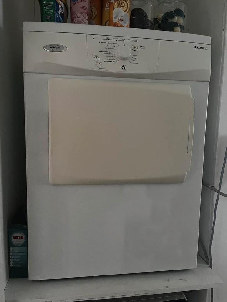 Sèche-linge Whirlpool - fonctionne bien, Electroménager, Sèche-linge, Utilisé, Évacuation d'air, Chargeur frontal, Enlèvement