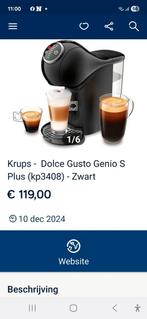 Dole Gusto koffie apparaat, Ophalen of Verzenden, Zo goed als nieuw