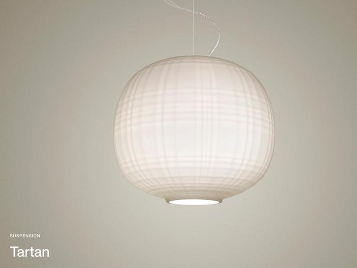 Lampe FOSCARINI TARTAN, Huis en Inrichting, Lampen | Vloerlampen, Nieuw, Minder dan 100 cm, Glas, Ophalen