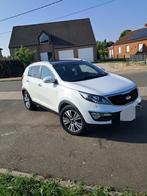 Kia sport age, Auto's, Zwart, Leder en Stof, Wit, USB