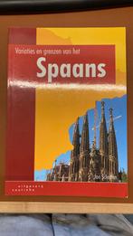J. Schroten - Variaties en grenzen van het Spaans, Ophalen of Verzenden, Zo goed als nieuw, J. Schroten