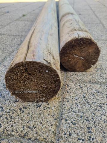 6 tuinpalen van 300/10 beschikbaar voor biedingen