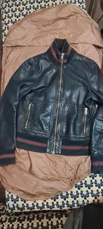 Blouson cuir Gucci authentique, Vêtements | Hommes, Vestes | Hiver, Noir, Porté, Enlèvement ou Envoi