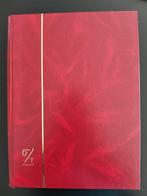 rood postzegelalbum DZT - 64 zwarte pagina's, als nieuw, Postzegels en Munten, Ophalen of Verzenden, Verzamelalbum