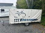 Euro Remorque Aanhangwagen voor fietsenvervoer, Auto diversen, Aanhangers en Bagagewagens, Gebruikt