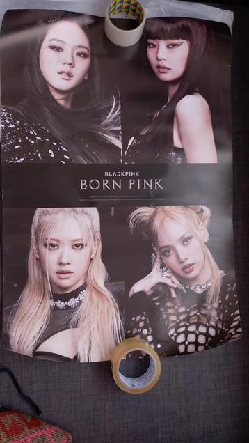 BLACKPINK Born Pink poster beschikbaar voor biedingen