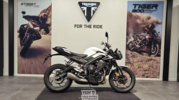 *NIEUW* Triumph Street Triple R: Crystal White beschikbaar voor biedingen