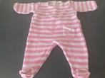 Pyjama "Petit Bateau rose/blanc - taille 62/3 mois, Enfants & Bébés, Vêtements de bébé | Taille 62, Comme neuf, Petit Bateau, Fille