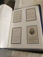 doodsprentjes, Ophalen, Bidprentje