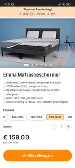 Matrasbeschermer Emma 180*200cm, Nieuw, Hoeslaken of Sloop, Ophalen, Tweepersoons