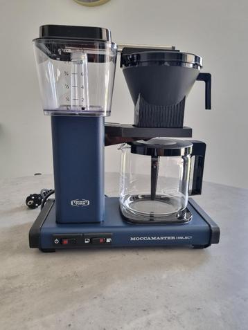 Moccamaster KBG Donkerblauw – Praktisch Nieuw beschikbaar voor biedingen