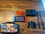 Nintendo Switch + Accessoires., Ophalen of Verzenden, Zo goed als nieuw