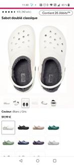 Crocs witte bontschoenen maat 42/43, Kleding | Heren, Schoenen, Ophalen, Nieuw, Wit