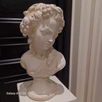 Buste meisje ecrut nieuw, Antiek en Kunst, Kunst | Beelden en Houtsnijwerken, Ophalen