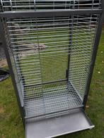 Papegaaienkooi, Dieren en Toebehoren, Ophalen, Zo goed als nieuw, Metaal, Vogelkooi