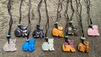ketting met kat, Ophalen of Verzenden, Nieuw, Steen of Mineraal, Met edelsteen