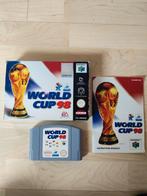 World cup 98 Nintendo 64 compleet, Games en Spelcomputers, Ophalen of Verzenden, Zo goed als nieuw