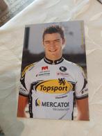 Wielerkaart : Laurens De Vreese/Topsport Vlaanderen-Mercator, Verzamelen, Verzenden, Zo goed als nieuw, Poster, Plaatje of Sticker