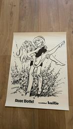 Dany roze bottel affiche werkblad kuifje 1983, Tintin, Enlèvement ou Envoi, Neuf